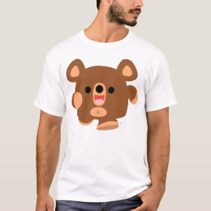Niedlicher Cartoon Energetic Bärenkinder T - Shirt