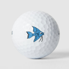 Niedlicher Cartoon Fisch Golfball