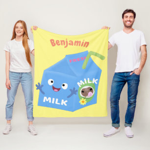 Niedlicher Cartoon Fleecedecke