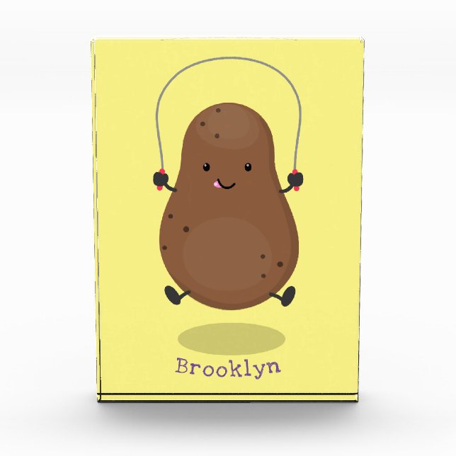 Niedlicher Cartoon Fotoblock (Vorderseite)