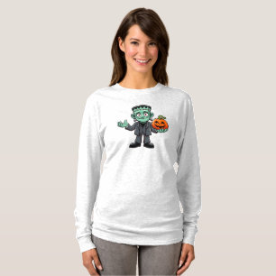 Niedlicher, Cartoon Frankensteins Monster T-Shirt