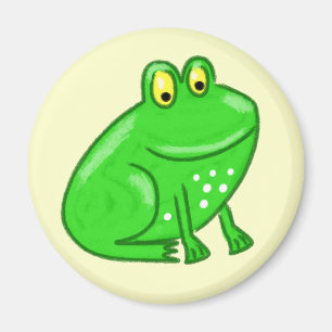 Niedlicher Cartoon Frosch Magnet