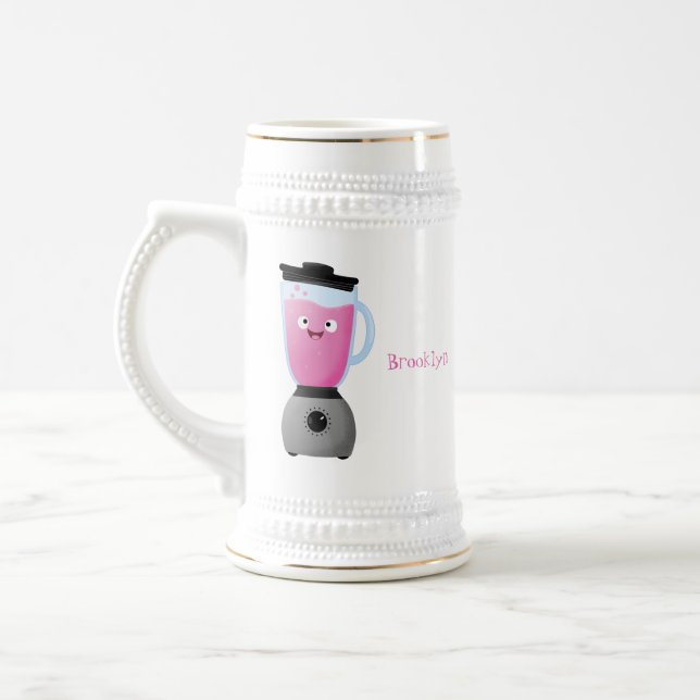 Niedlicher Cartoon für  Kochmischer Bierglas (Links)