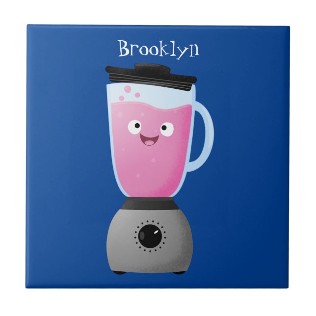 Niedlicher Cartoon für  Kochmischer Fliese (Vorderseite)