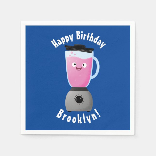 Niedlicher Cartoon für  Kochmischer Serviette (Vorderseite)