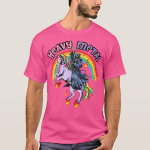 Niedlicher Cartoon für Schwermetalle T-Shirt