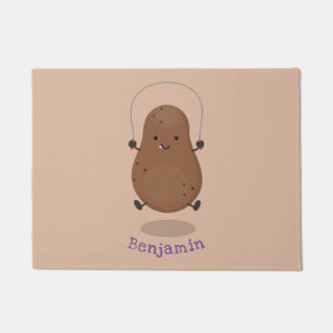 Niedlicher Cartoon Fußmatte