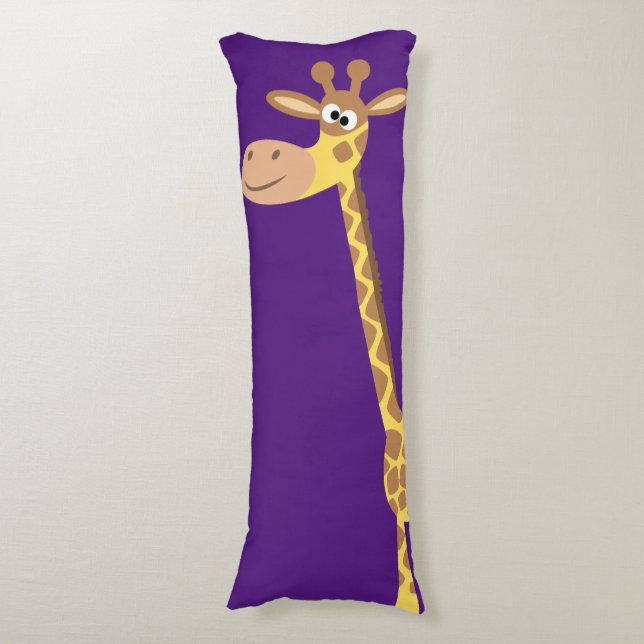 Niedlicher Cartoon Giraffe Kissen (Vorderseite Vertikal)