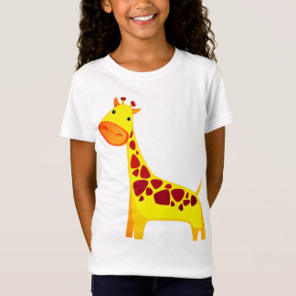 Niedlicher Cartoon Giraffe T-Shirt