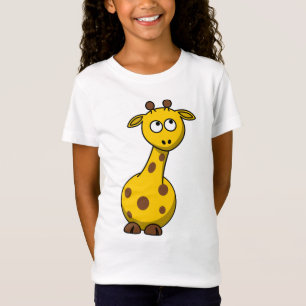 Niedlicher Cartoon Giraffe T-Shirt