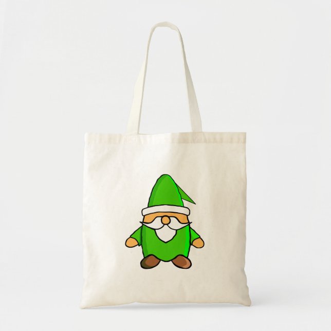Niedlicher Cartoon Gnome Tote Tasche (Vorne)