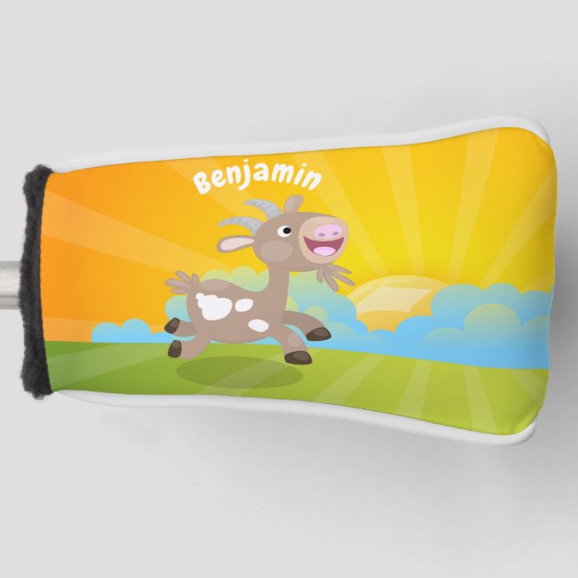 Niedlicher Cartoon Golf Headcover (Vorderseite)