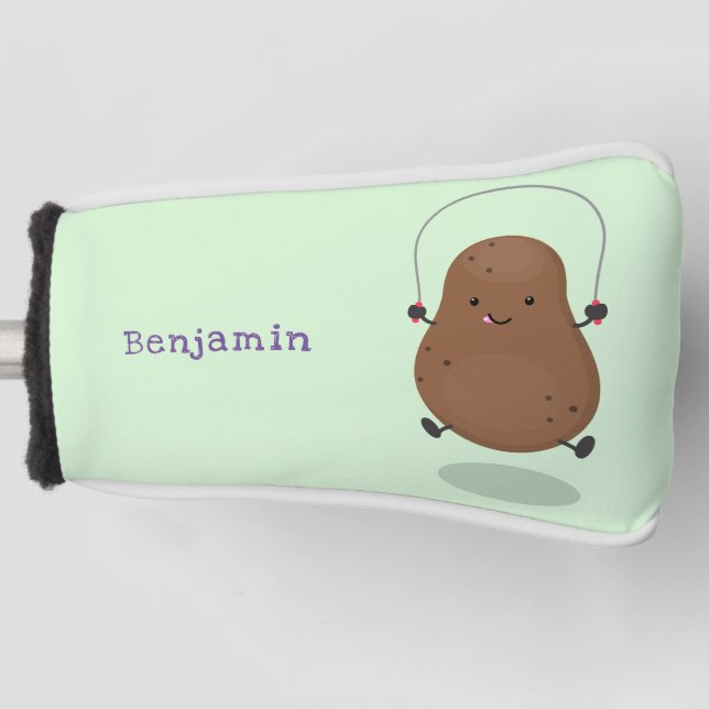 Niedlicher Cartoon Golf Headcover (Vorderseite)