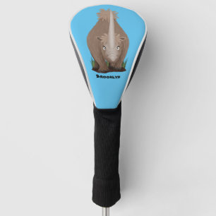 Niedlicher Cartoon Golf Headcover