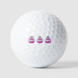 Niedlicher Cartoon Golfball