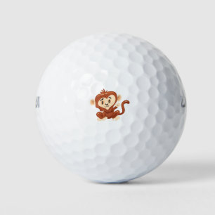Niedlicher Cartoon Golfball