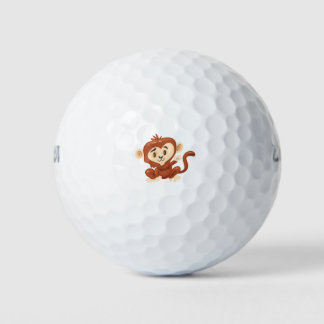 Niedlicher Cartoon Golfball