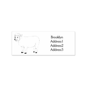 Niedlicher Cartoon Gummistempel