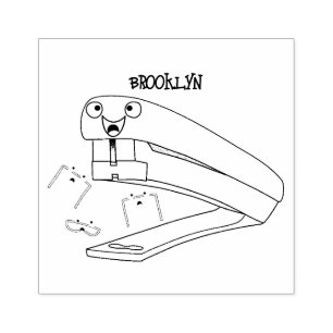 Niedlicher Cartoon Gummistempel