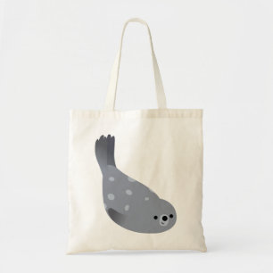 Niedlicher Cartoon Hafen Siegel Tasche