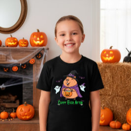 Niedlicher Cartoon Halloween Capybara "Cappy Ever T-Shirt