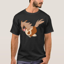 Niedlicher Cartoon Happy Pinto Pony T - Shirt