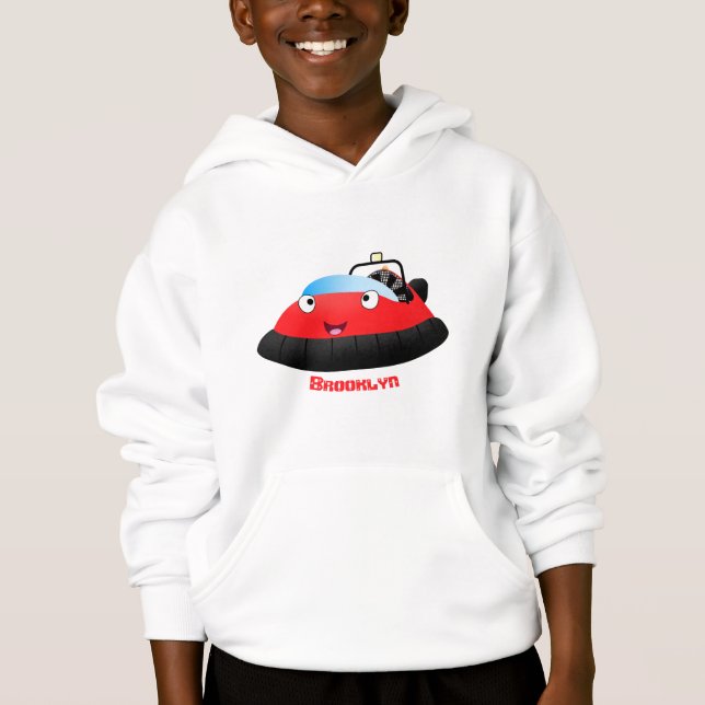 Niedlicher Cartoon Hoodie (Vorderseite)