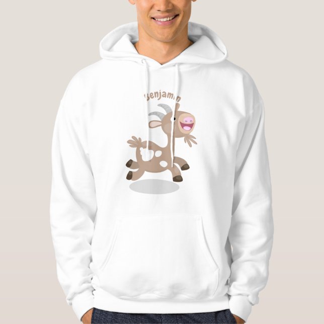 Niedlicher Cartoon Hoodie (Vorderseite)