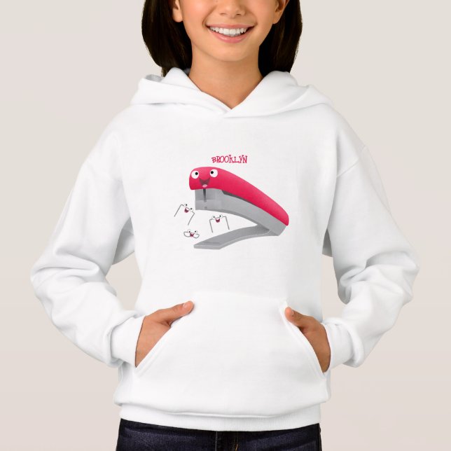Niedlicher Cartoon Hoodie (Vorderseite)