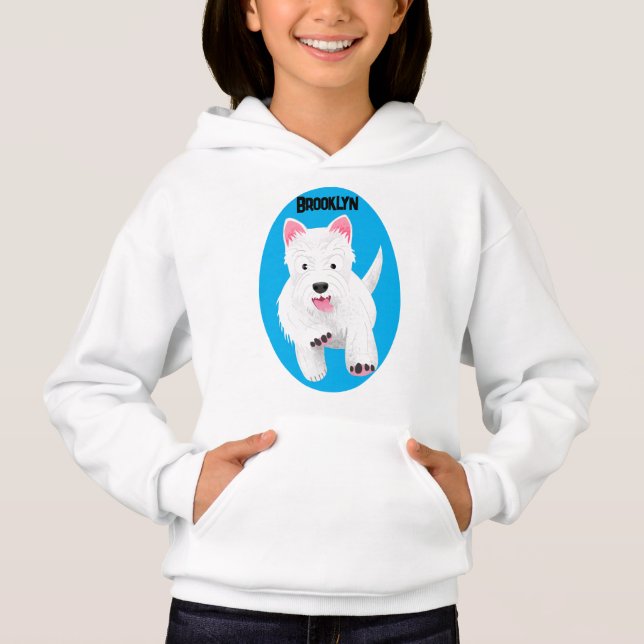 Niedlicher Cartoon Hoodie (Vorderseite)