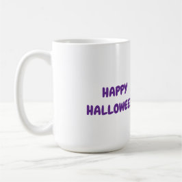 Niedlicher Cartoon-Hund, der einen Lila Hexenhut t Kaffeetasse