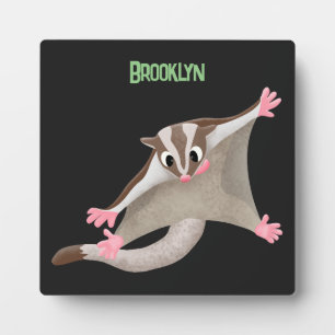 Niedlicher Cartoon-Illustrator Fotoplatte