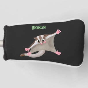 Niedlicher Cartoon-Illustrator Golf Headcover