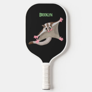 Niedlicher Cartoon-Illustrator Pickleball Schläger