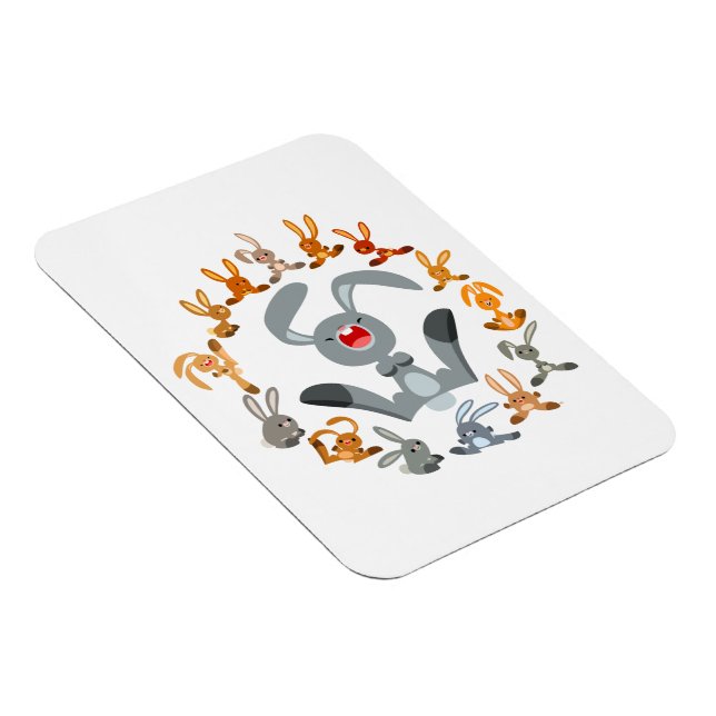 Niedlicher Cartoon Kanbits Mandala Flexible Magnet (Rechte Seite)