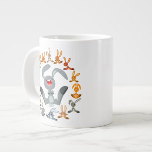 Niedlicher Cartoon Kanbits Mandala Jumbo Tasse
