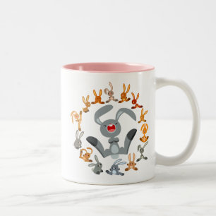 Niedlicher Cartoon Kanbits Mandala Tasse