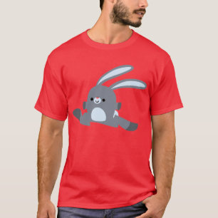 Niedlicher Cartoon-Kaninchen-T - Shirt