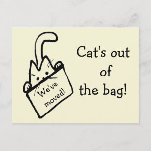 Niedlicher Cartoon Katze Zeichnend Ankündigung