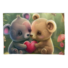 Niedlicher Cartoon Kissenbezug