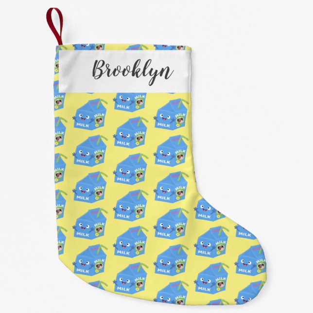 Niedlicher Cartoon Kleiner Weihnachtsstrumpf (Vorderseite)