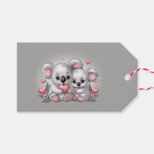 Niedlicher Cartoon Koala Liebhaber Herzenslust Val Geschenkanhänger
