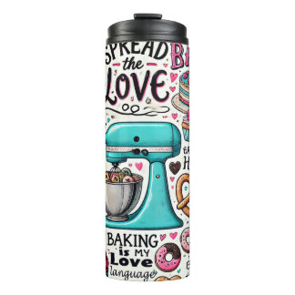 Niedlicher Cartoon Kochen Thermosbecher