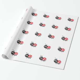 Niedlicher Cartoon Ladybug Geschenkpapier