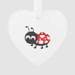 Niedlicher Cartoon Ladybug Ornament