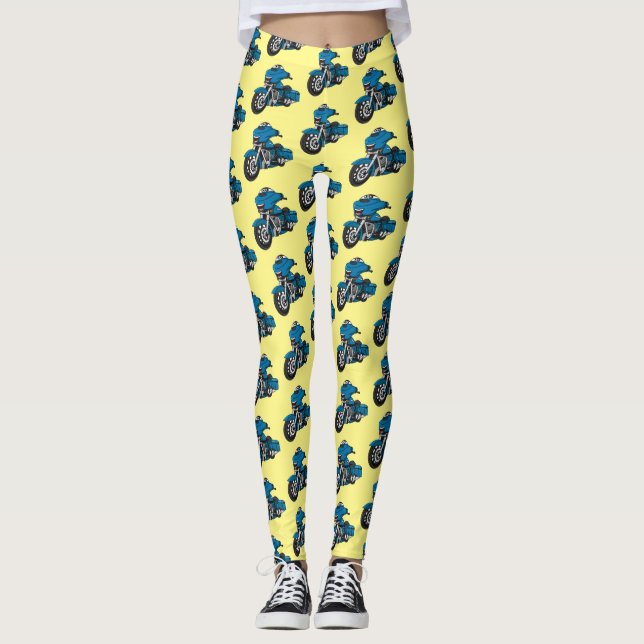 Niedlicher Cartoon Leggings (Vorderseite)