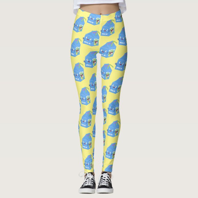 Niedlicher Cartoon Leggings (Vorderseite)