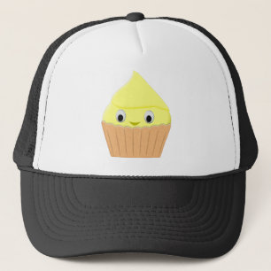 Niedlicher Cartoon Lemon Cupcake Truckerkappe