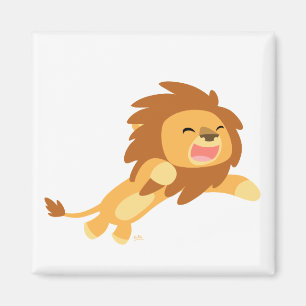 Niedlicher Cartoon Lion Magnet