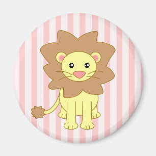 Niedlicher Cartoon Lion Magnet